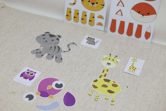 Animal Puzzle: A Fun and Educational Activity for Kids