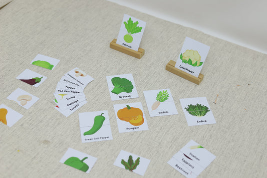 Fun & Educational: Vegetable Matching Game for Kids