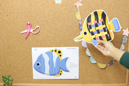 Learn to Weave: Fun Fine Motor Skill Activity for Kids