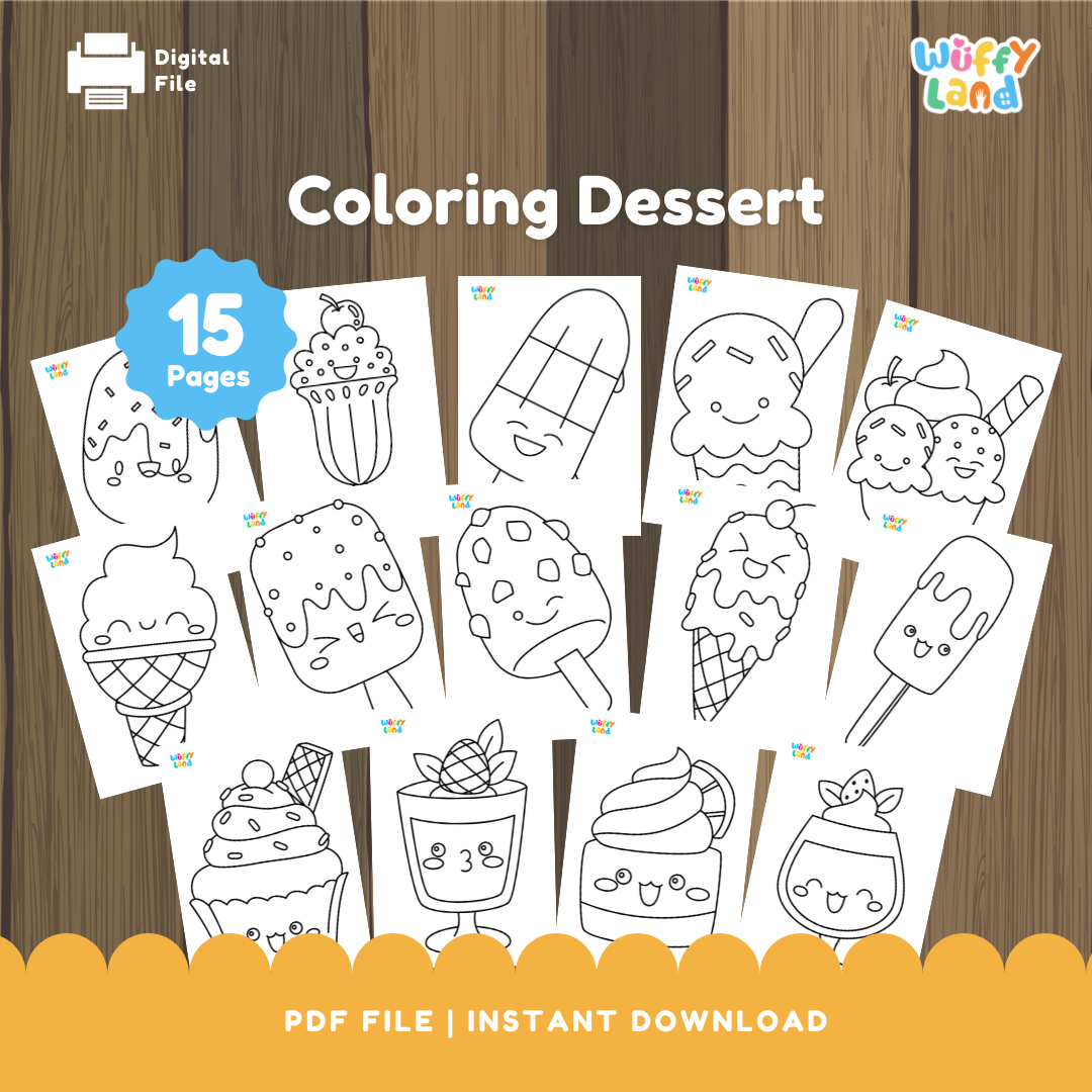 Coloring Dessert