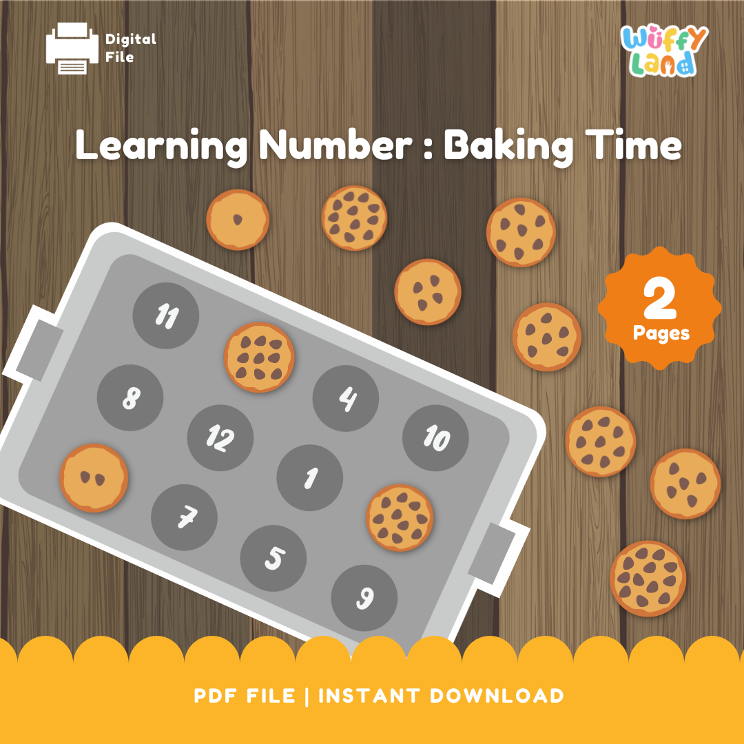 Baking Time Counting Game – Learn Numbers with Cookies