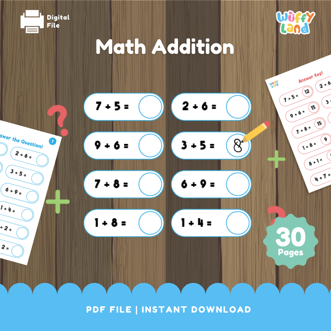 Math Addition Worksheets - Fun and Engaging Practice for Kids