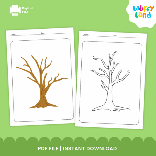 Fall Art Activity - Cut & Paste Fall Leaves Activities