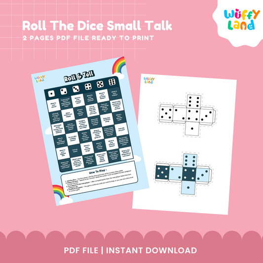 Roll the Dice Small Talk - Fun Icebreaker Game for Kids & Students!