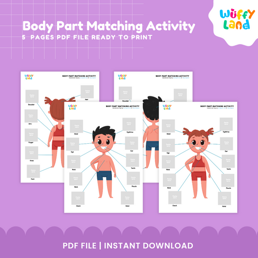 Body Part Matching Activity