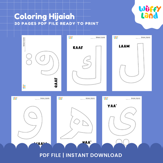 Coloring Hijaiah