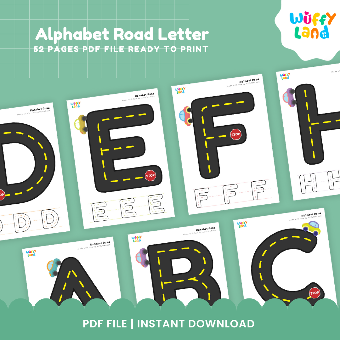 Alphabet Road Letter