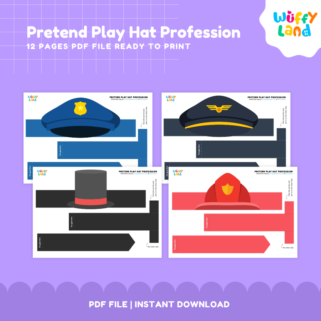 Pretend Play Profession Hat