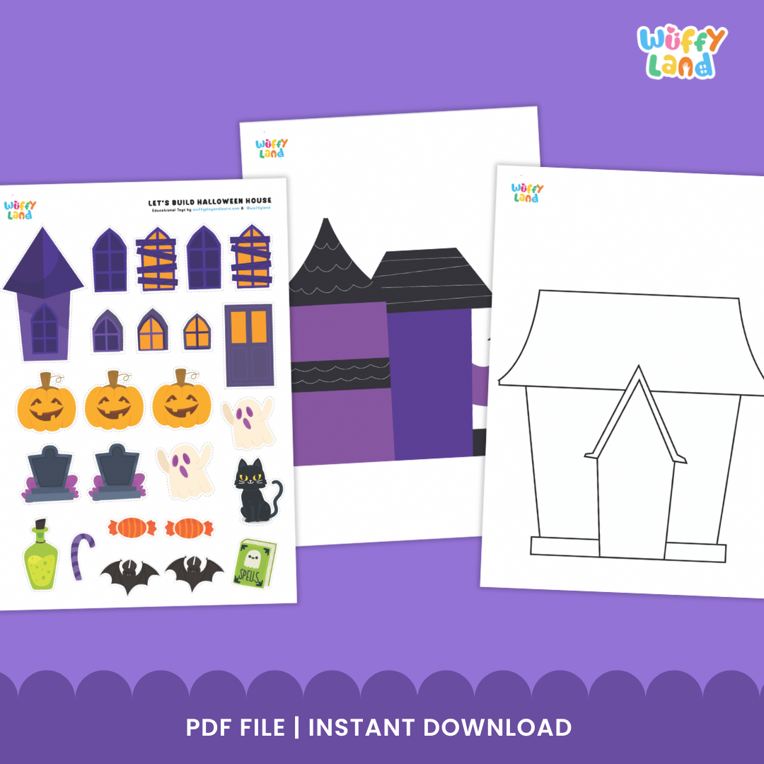 Halloween Haunted House Craft DIY Perfect for Halloween Fun