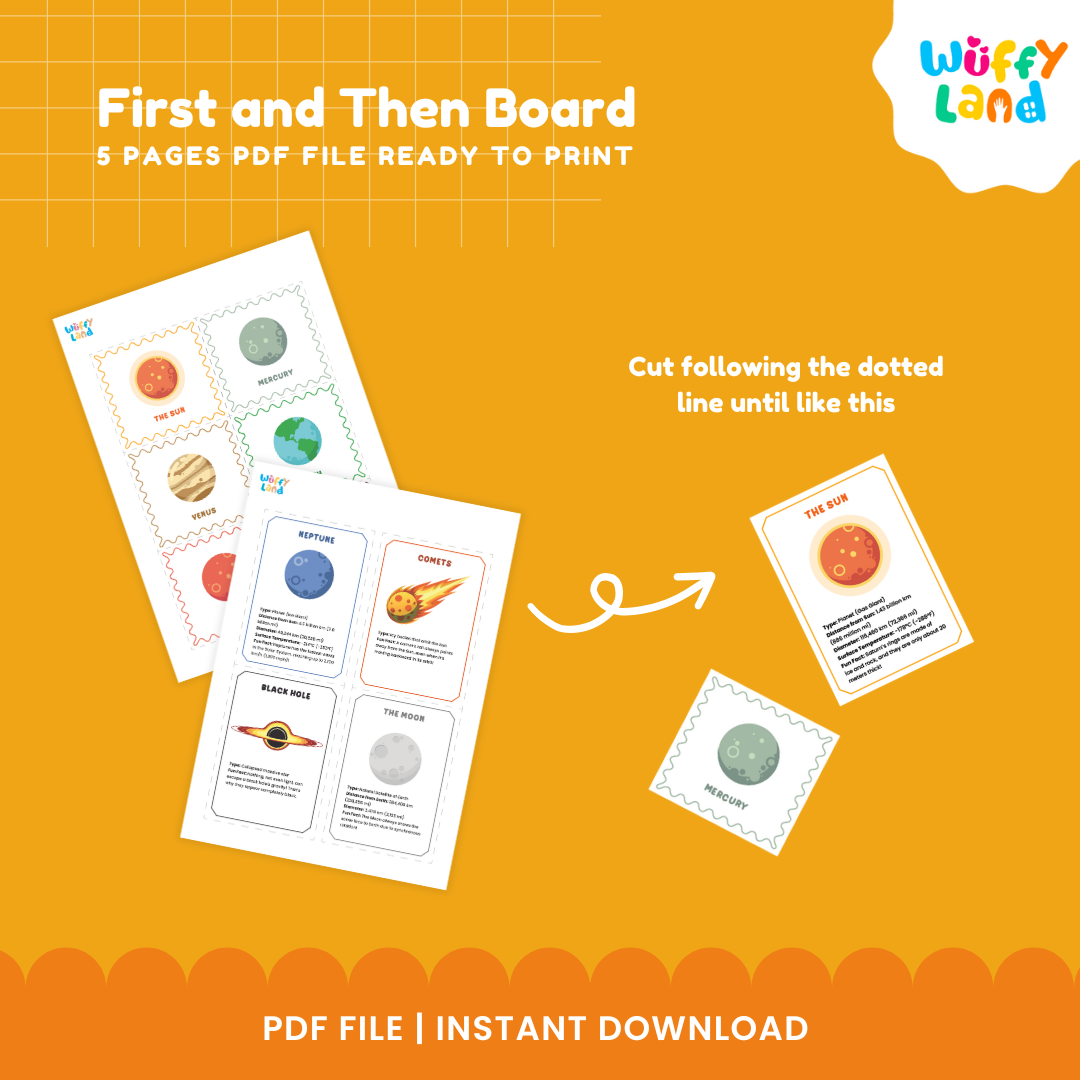 Solar System Flashcards - Planets and Space Learning for Kids