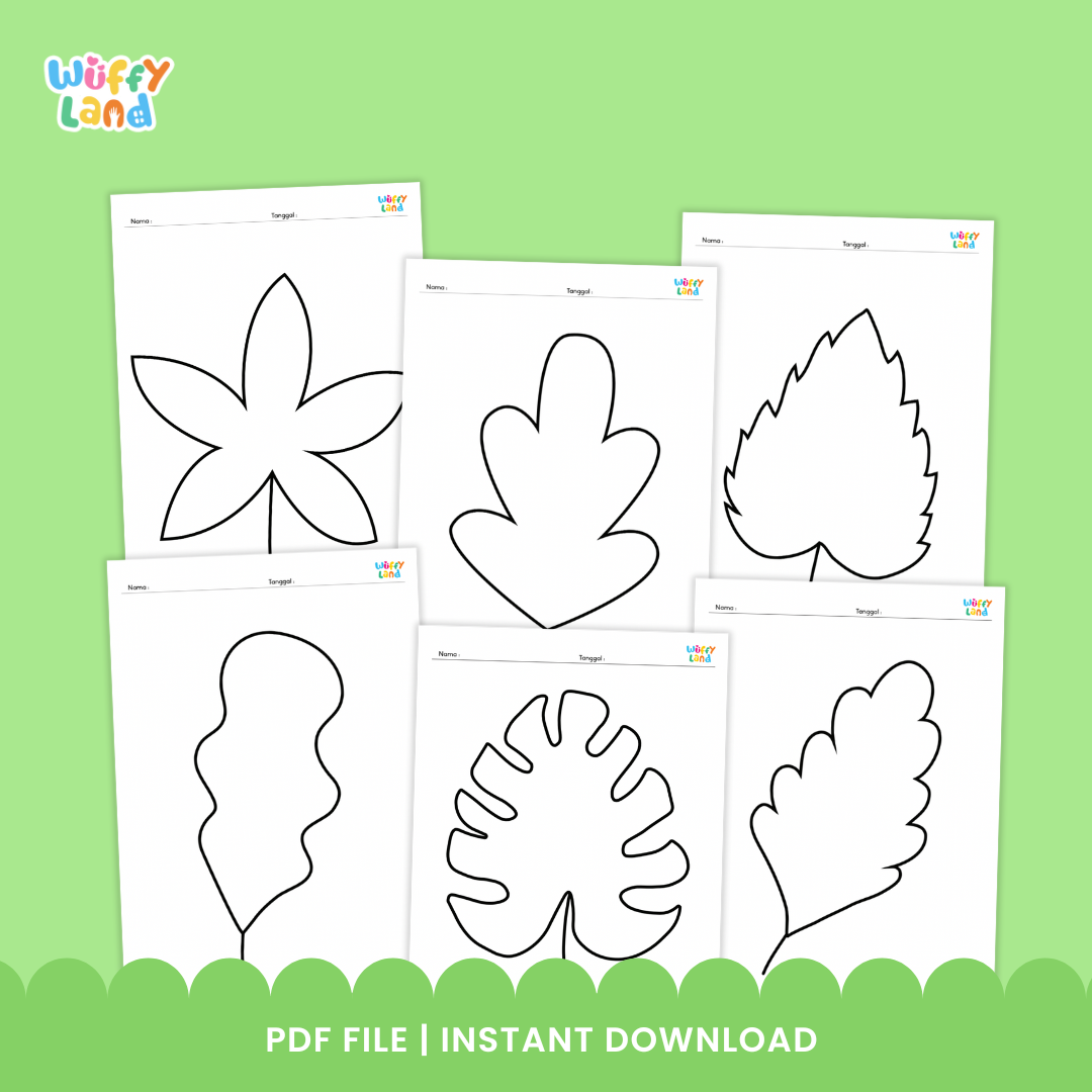 Fall Leaf Templates | Autumn Leaf Outlines for Crafts, Coloring &Classroom Activities
