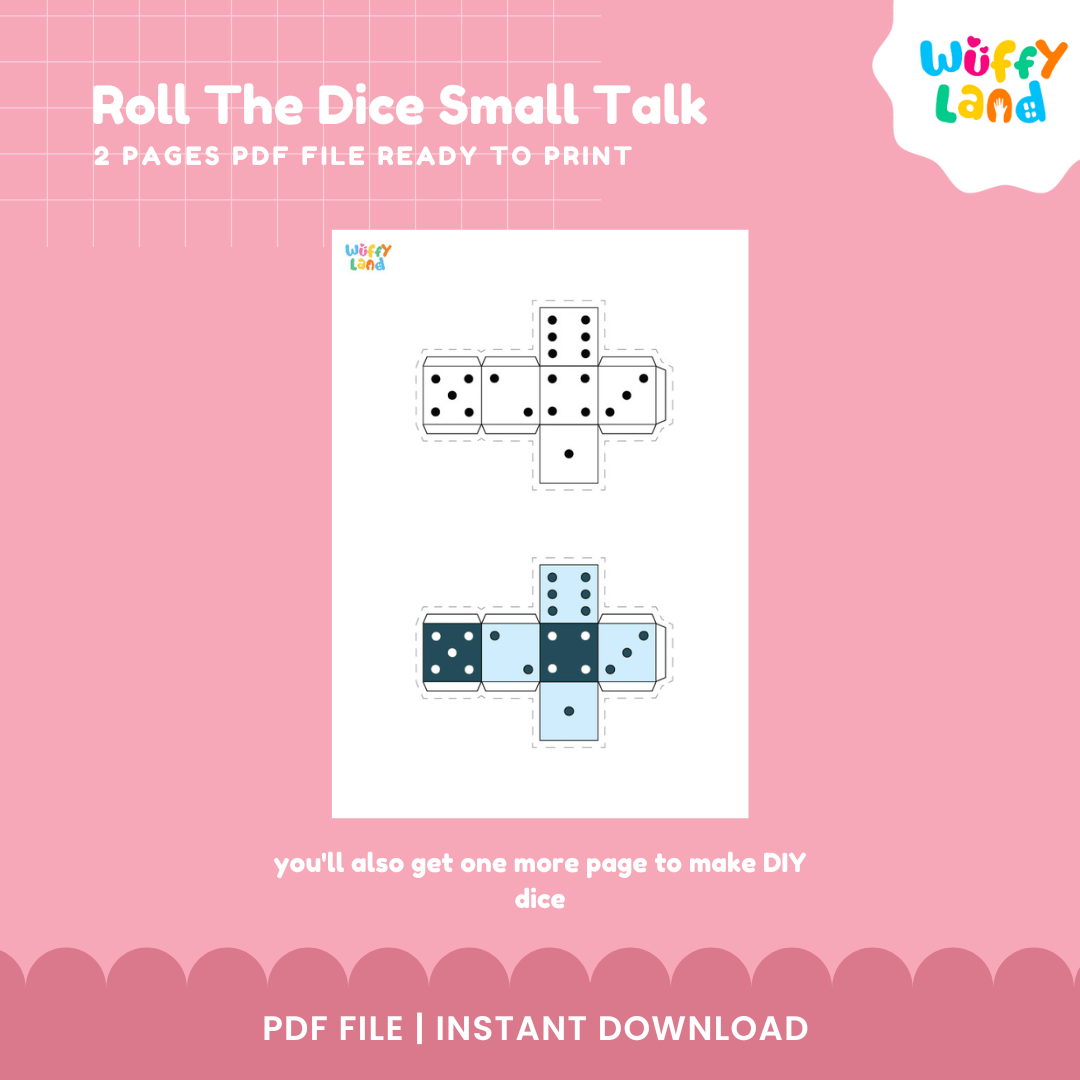 Roll the Dice Small Talk - Fun Icebreaker Game for Kids & Students!