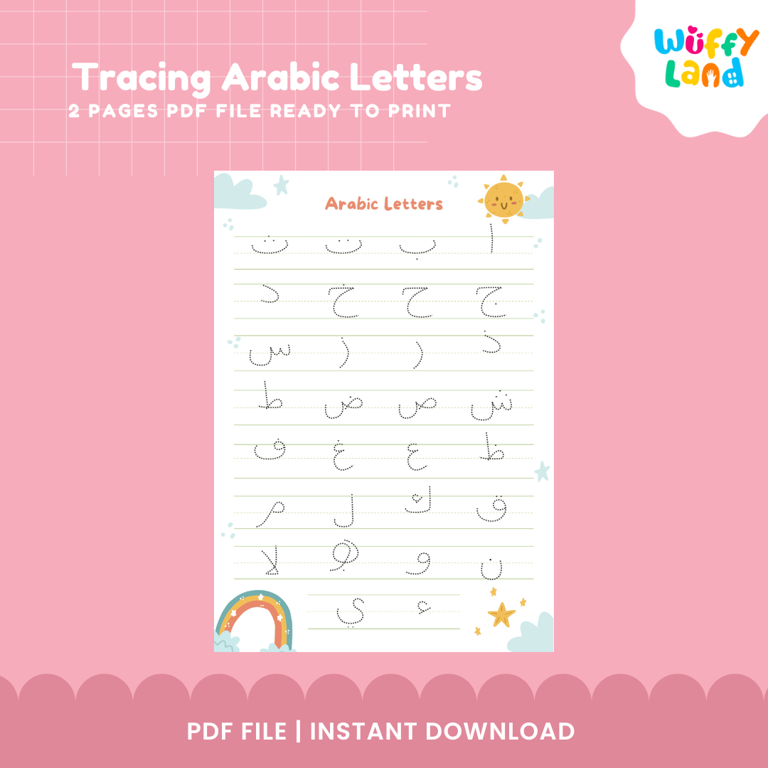 Tracing Arabic Letters