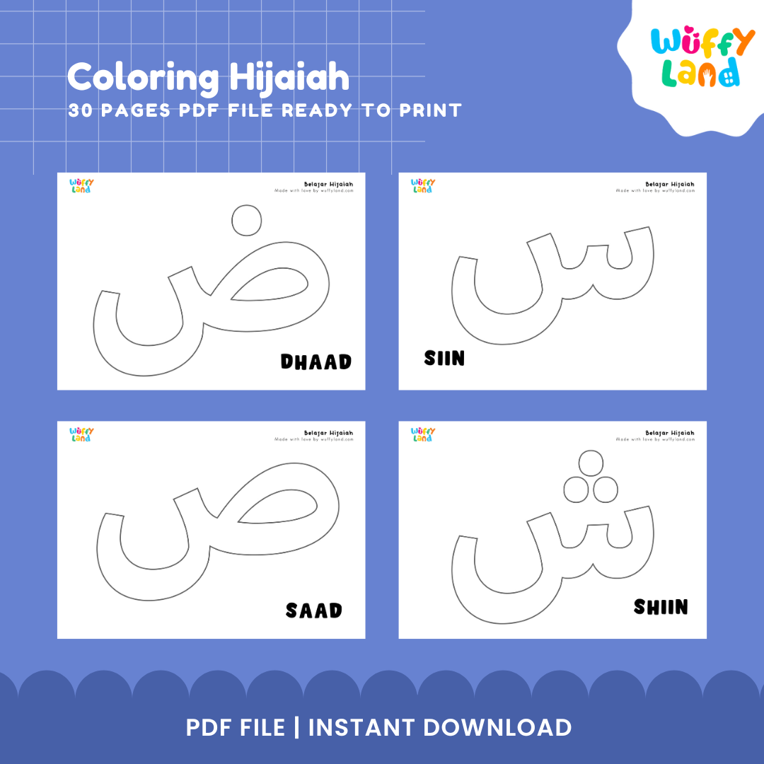Coloring Hijaiah