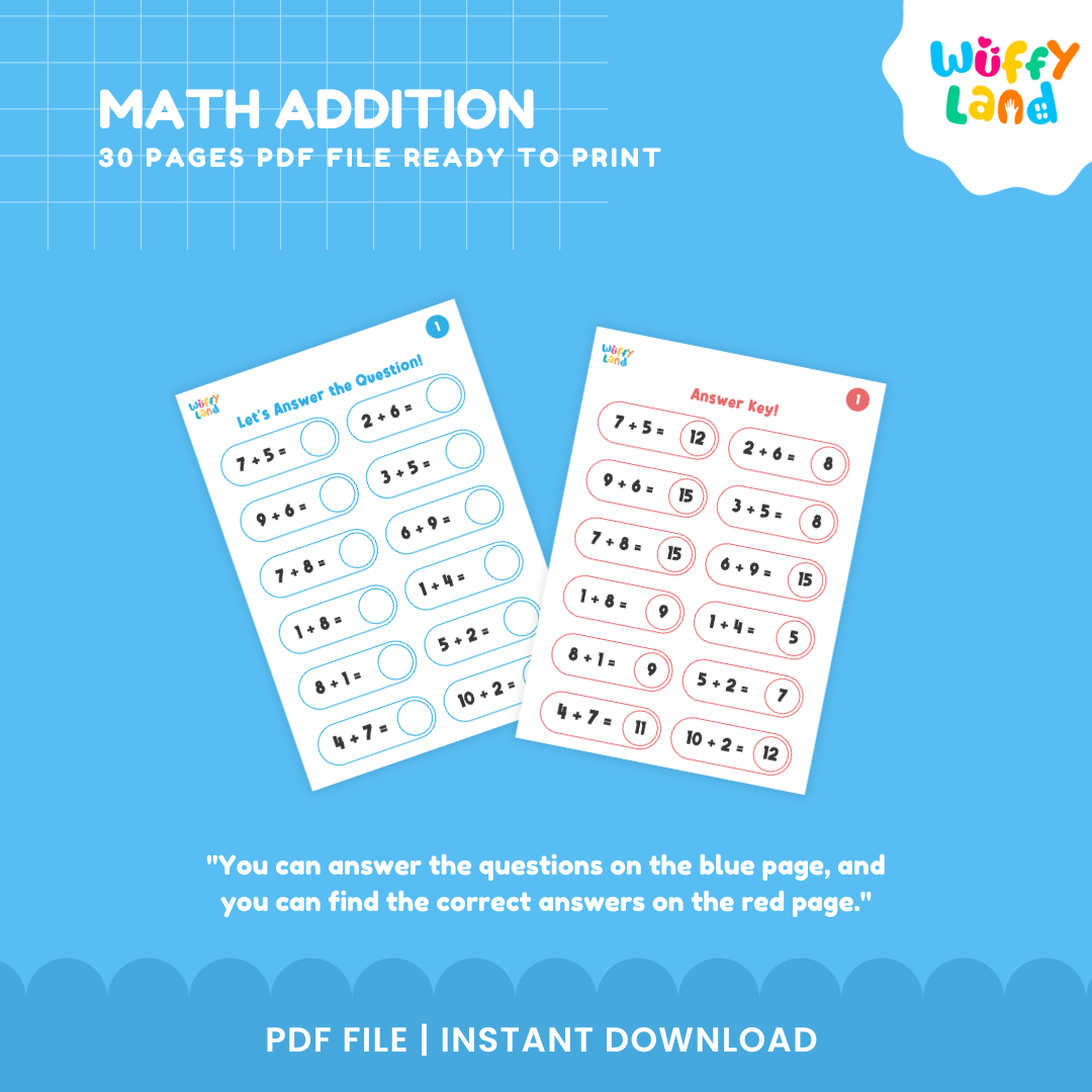 Math Addition Worksheets - Fun and Engaging Practice for Kids
