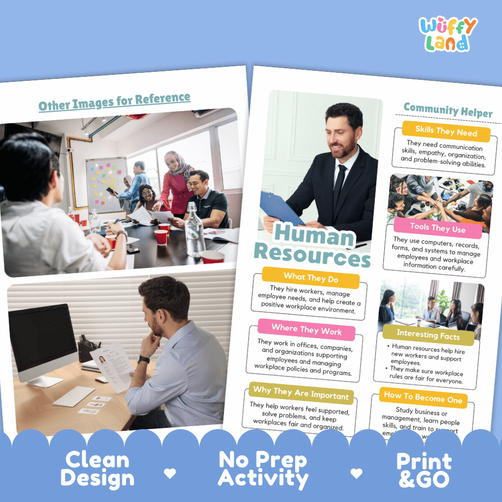 Print and go digital PDF writing worksheets with clean design layout, researcher name line, and zero prep classroom format