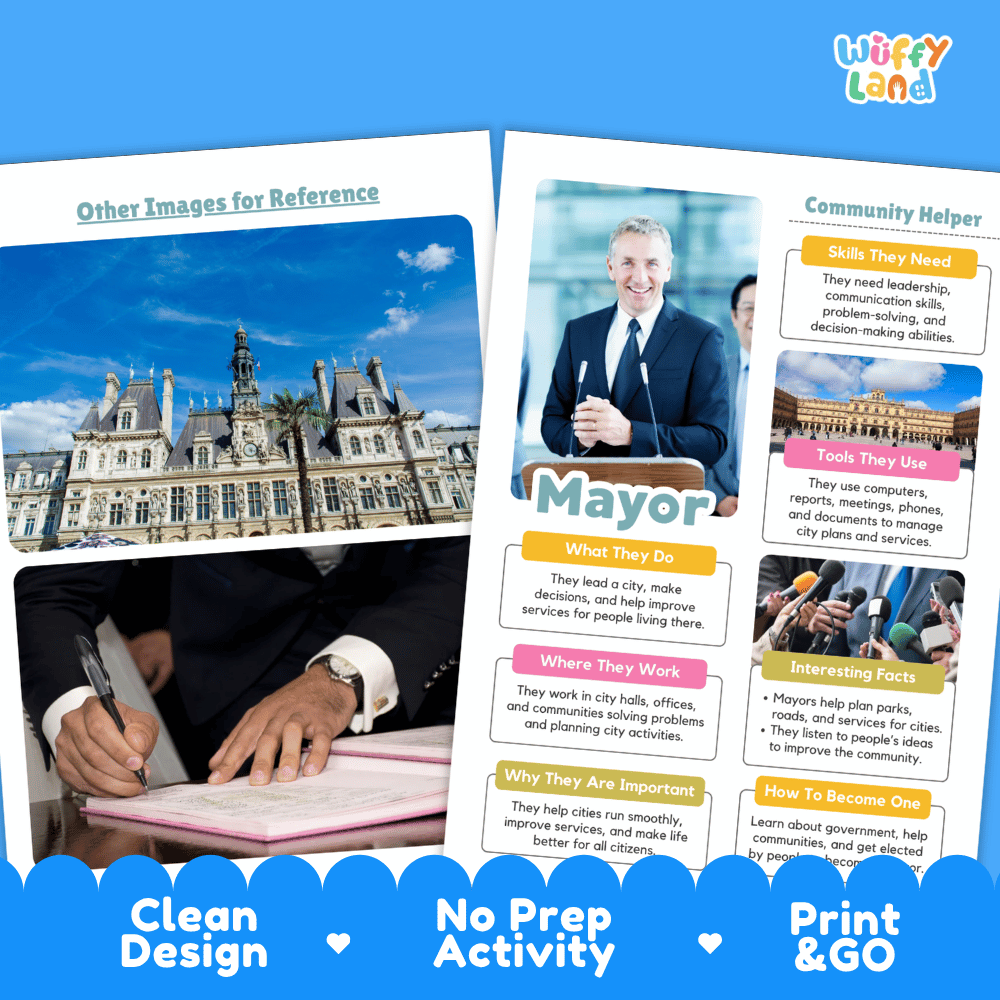 Print and go digital PDF writing worksheets with clean design layout, researcher name line, and zero prep classroom format