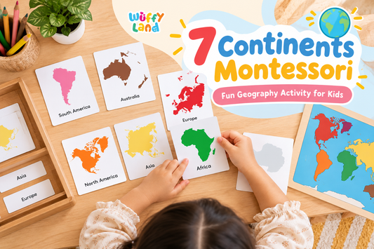 7 Continents Montessori Activities for Kids: Fun Geography Learning