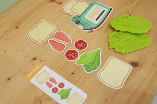 Build, Match, and Learn with the Sandwich Puzzle Printable!