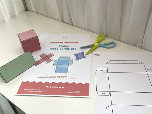 Build and Learn in 3D with Shape Nets Templates! 📐🔷