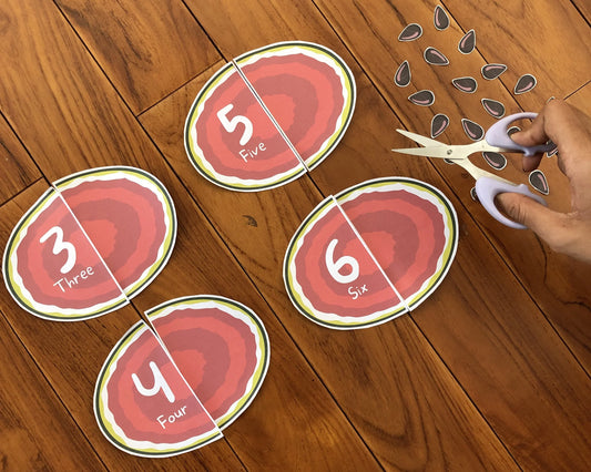Sweet & Smart Learning with Our Watermelon Number Puzzle 🍉🔢