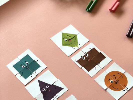 Fun & Educational Shape Puzzle Printable for Kids