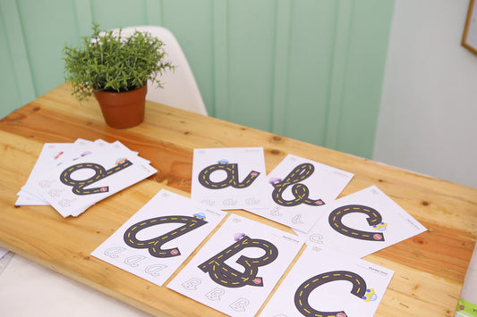Creative and Engaging Way to Introduce Cursive Letters to Kids🧩🎨