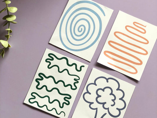 Calm Minds & Confident Hands - Calming Tracing Cards for Kids 🎨