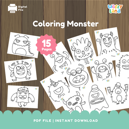Coloring Monster