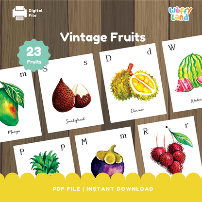 Vintage Fruits