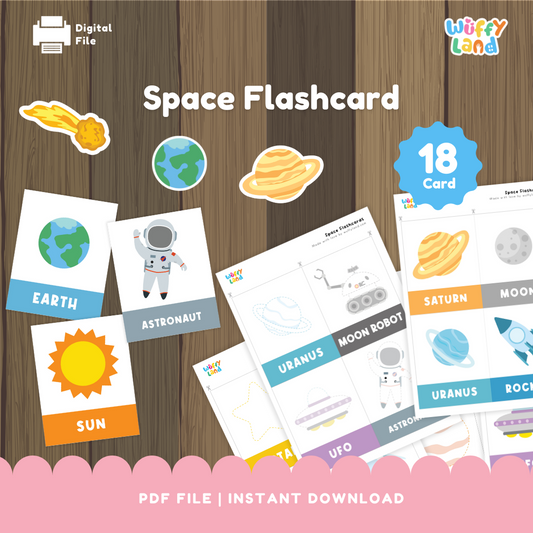 Flash cards Space