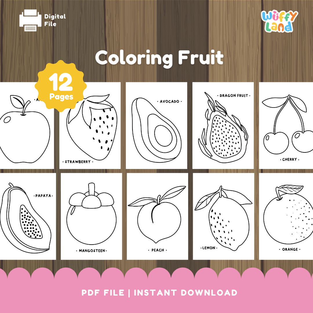 Coloring Fruit