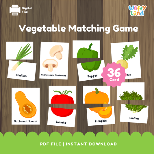 Vegetable Matching Game