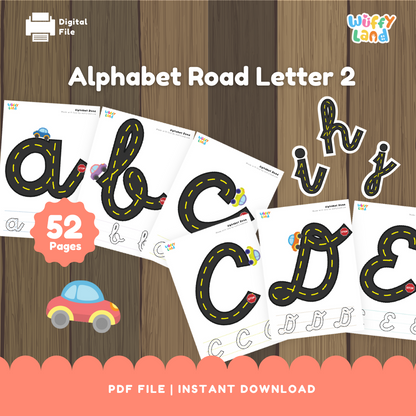 Alphabet Road Letter 2