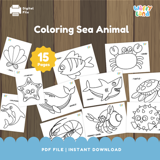 Coloring Sea Animal
