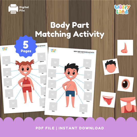 Body Part Matching Activity