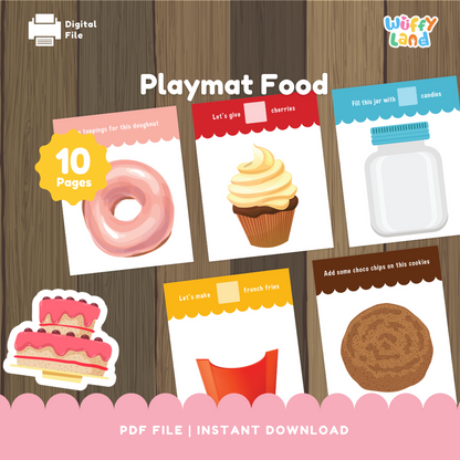 Playmat Food