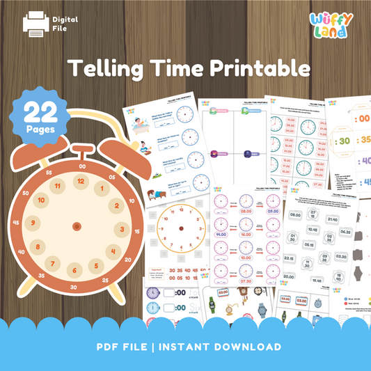 Telling Time Printable