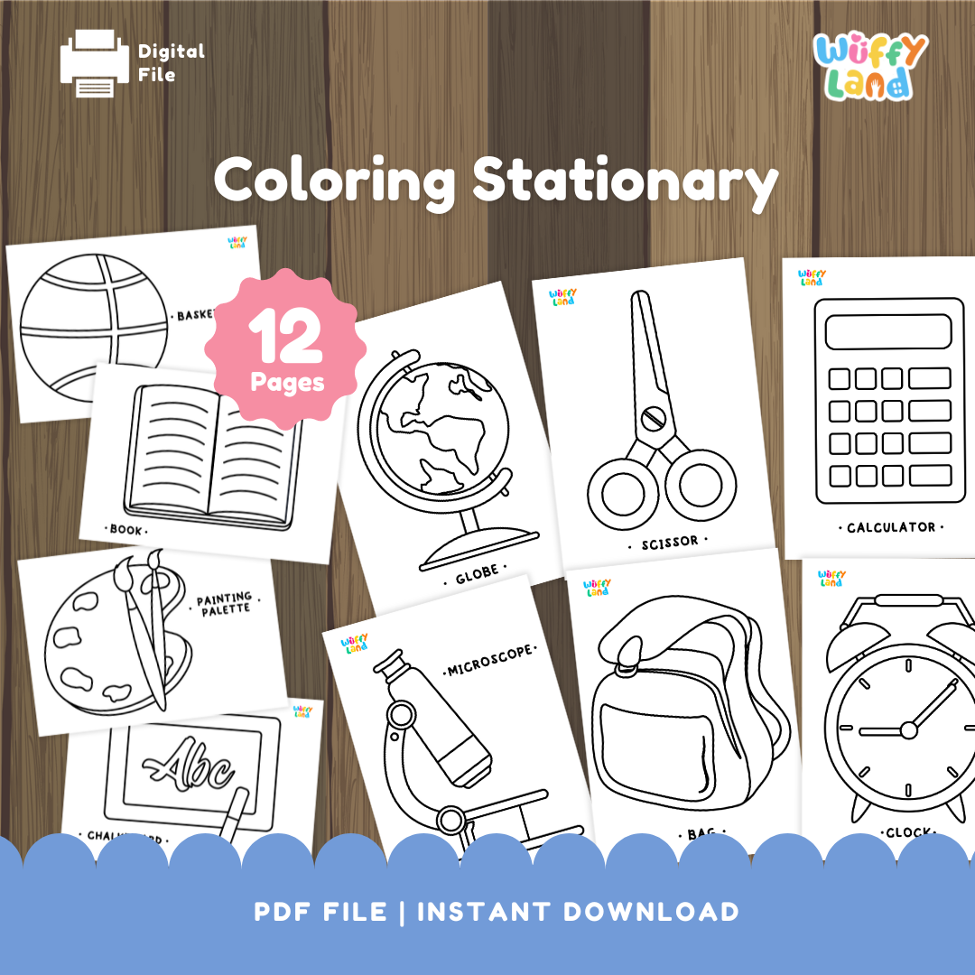 Coloring Stationary