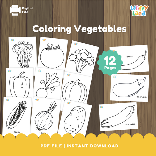 Coloring Vegetables