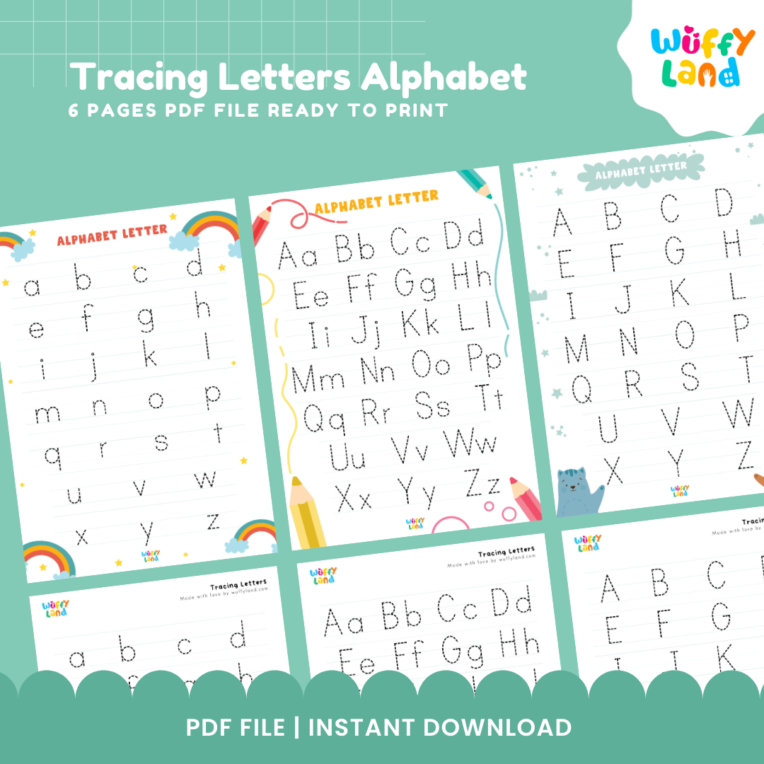 Tracing Letters Alphabet