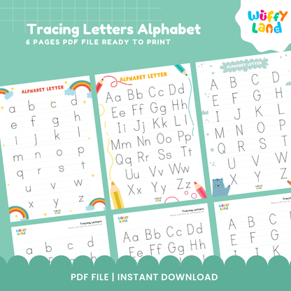 Tracing Letters Alphabet