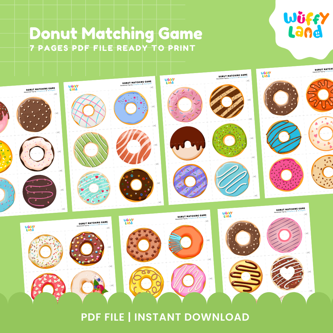 Donut Matching Game