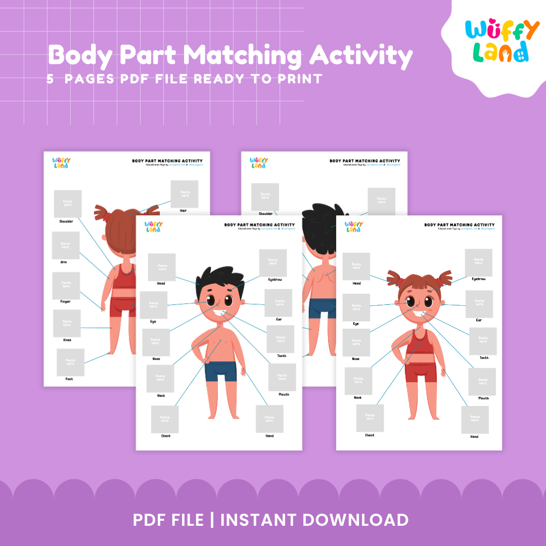 Body Part Matching Activity