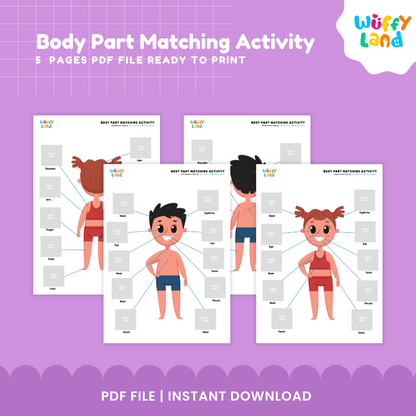 Body Part Matching Activity