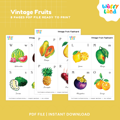 Vintage Fruits