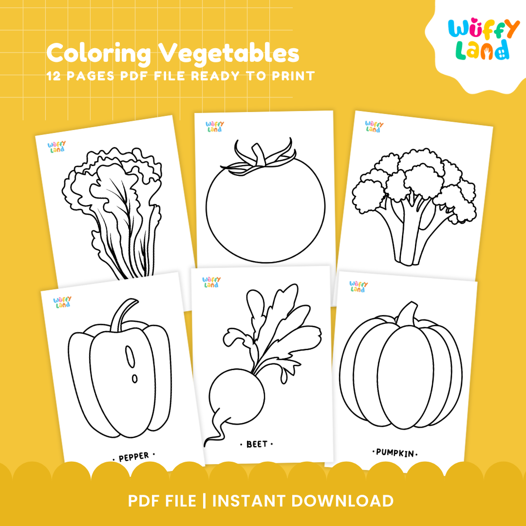 Coloring Vegetables