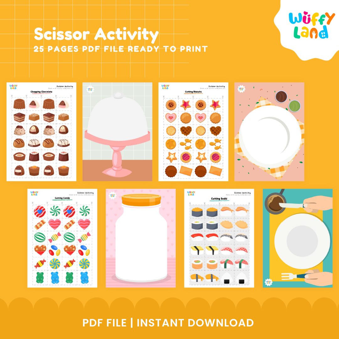 Scissor Activity Food