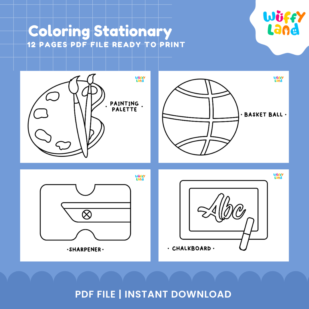 Coloring Stationary