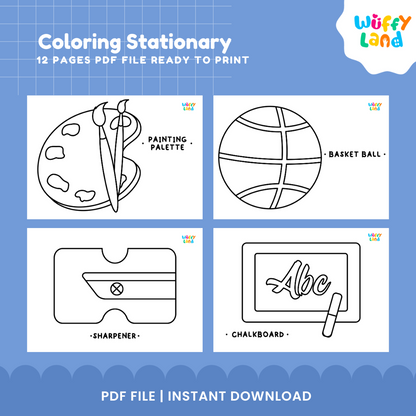 Coloring Stationary